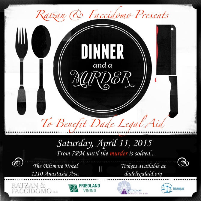 4 11 murder mystery dinner a success dade legal aid mystery dinner flyer