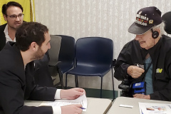 WILLS ON WHEELS AT THE VA